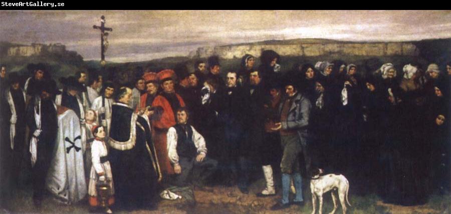 Gustave Courbet A Burial at Ornans